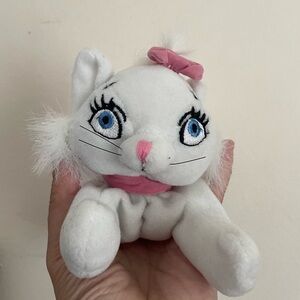 Marie Aristocats Disney bean bag plush toy